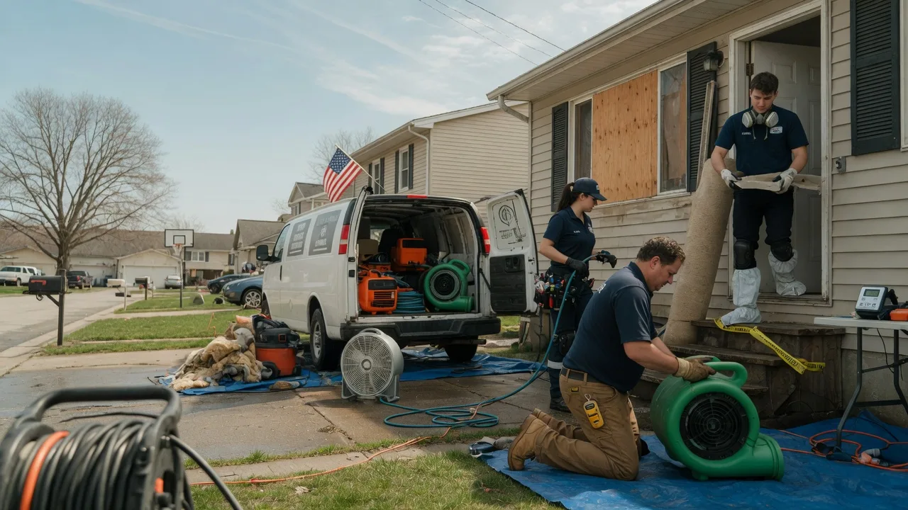 Water Damage Restoration in Winfield, KS near me